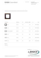 Datasheet for Gira 021159, EAN: 4010337003427