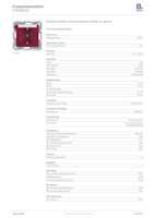 Datasheet for Berker 47508902, EAN: 4011334277699