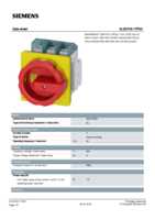 Datenblatt zu Siemens 3LD27041TP53, EAN: 4011209639430