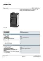 Datasheet for Siemens 3UF71021AA000, EAN: 4011209607941