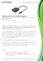 Datasheet for Manhattan 153690, EAN: 0766623153690