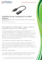Datasheet for Manhattan 153713, EAN: 0766623153713