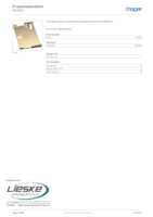Datasheet for Hager R4330, EAN: 4012740293518