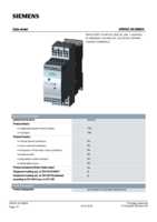 Datasheet for Siemens 3RW30262BB04, EAN: 4011209719484