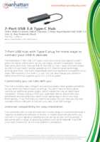Datasheet for Manhattan 168410, EAN: 0766623168410