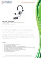Datasheet for Manhattan 175517, EAN: 0766623175517