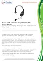 Datasheet for Manhattan 180849, EAN: 0766623180849