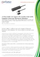 Datasheet for Manhattan 180894, EAN: 0766623180894