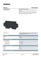 Datenblatt zu Siemens 6GT21900AB00, EAN: 4011209654495