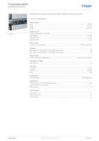 Datasheet for Hager BRS652101VERZ, EAN: 4012740221412