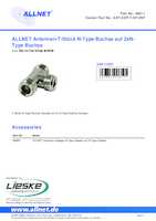 Datasheet for Allnet ANT-ADP-T-NF-2NF, EAN: 4038816008121