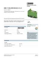 Datasheet for Phoenix Contact 2940430, EAN: 4017918080105