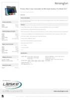 Datasheet for Kensington 626446, EAN: 4049793057453