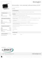 Datenblatt zu Kensington 626446, EAN: 4049793057453