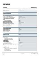 Datasheet for Siemens 3SB20000LG01, EAN: 4011209102873