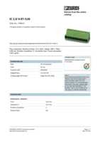 Datenblatt zu Phoenix Contact 1786213, EAN: 4017918042363