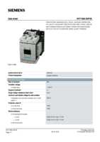 Datasheet for Siemens 3RT10562NP36, EAN: 4011209582347