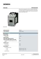Datenblatt zu Siemens 3RT10543AV36, EAN: 4011209582040