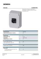 Datasheet for Siemens 3LD25663VB51, EAN: 4011209492974