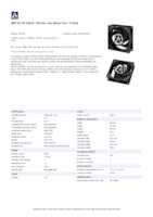 Datasheet for Arctic ACFAN00301A, EAN: 4895213704205