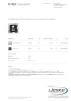 Datenblatt zu Gira 569710, EAN: 4010337463405