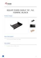 Datasheet for Equip EZFS-10-1-15-B, EAN: 4015867232729