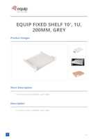 Datasheet for Equip EZFS-10-1-20-G, EAN: 4015867232750