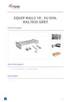 Datasheet for Equip EZR-DIN-3, EAN: 4015867233757