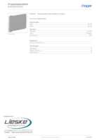 Datasheet for Hager B4002547030, EAN: 4012740104456