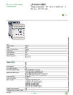 Datasheet for Schneider Electric LP1K09013BD3, EAN: 3389118020139