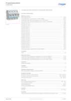 Datasheet for Hager HMD499, EAN: 3250613230364