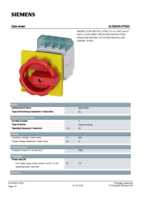 Datasheet for Siemens 3LD20540TK53, EAN: 4011209512047
