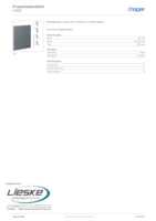 Datasheet for Hager U82E, EAN: 4010330551741