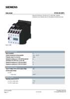 Datasheet for Siemens 3TH43550BP4, EAN: 4011209127487