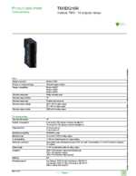 Datasheet for Schneider Electric TM3DQ16R, EAN: 3606480611445