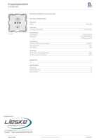 Datasheet for Berker 47436089, EAN: 4011334312918