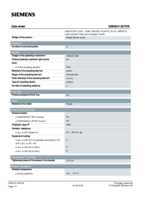 Datasheet for Siemens 3SB20016CF06, EAN: 4011209028012