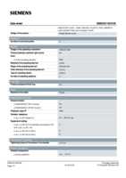 Datasheet for Siemens 3SB20016CC06, EAN: 4011209027985