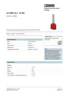 Datenblatt zu Phoenix Contact 3200988, EAN: 4017918094539