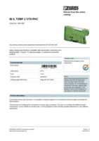 Datasheet for Phoenix Contact 2861386, EAN: 4017918894320