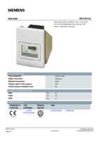 Datasheet for Siemens 3RV19134C, EAN: 4011209346802