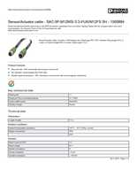 Datasheet for Phoenix Contact 1500884, EAN: 4017918612283