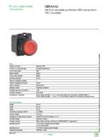Datasheet for Schneider Electric XB5AA42, EAN: 3389110903423