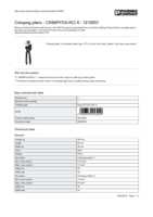 Datenblatt zu Phoenix Contact 1212057, EAN: 4046356453929