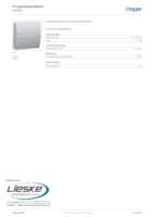 Datasheet for Hager EK081, EAN: 3250612310814