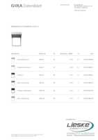 Datasheet for Gira 265826, EAN: 4010337463610