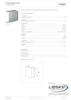 Datenblatt zu Hager L6858VERZ, EAN: 4012740150361