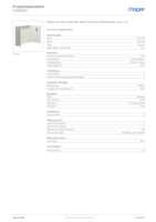 Datenblatt zu Hager FWB53D, EAN: 3250612736836