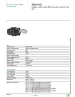 Datasheet for Schneider Electric ZB5AG4D, EAN: 3389110136500
