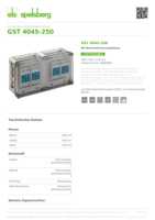 Datenblatt zu Spelsberg 04604501, EAN: 4013902052226